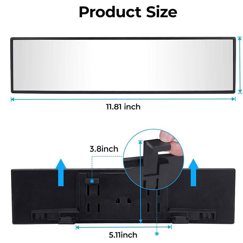 Panoramic Convex Real View Mirror